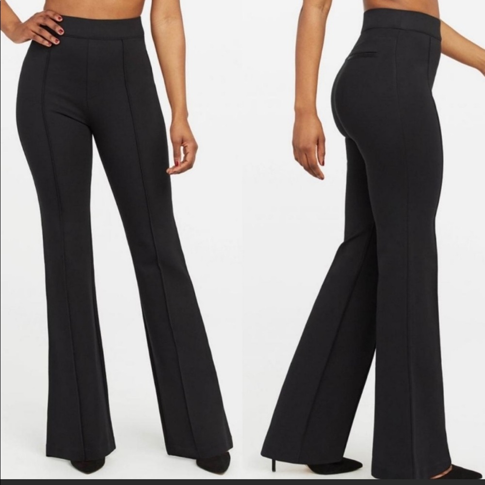 Spanx The Perfect Pant Hi-Rise Flare in Black 1X